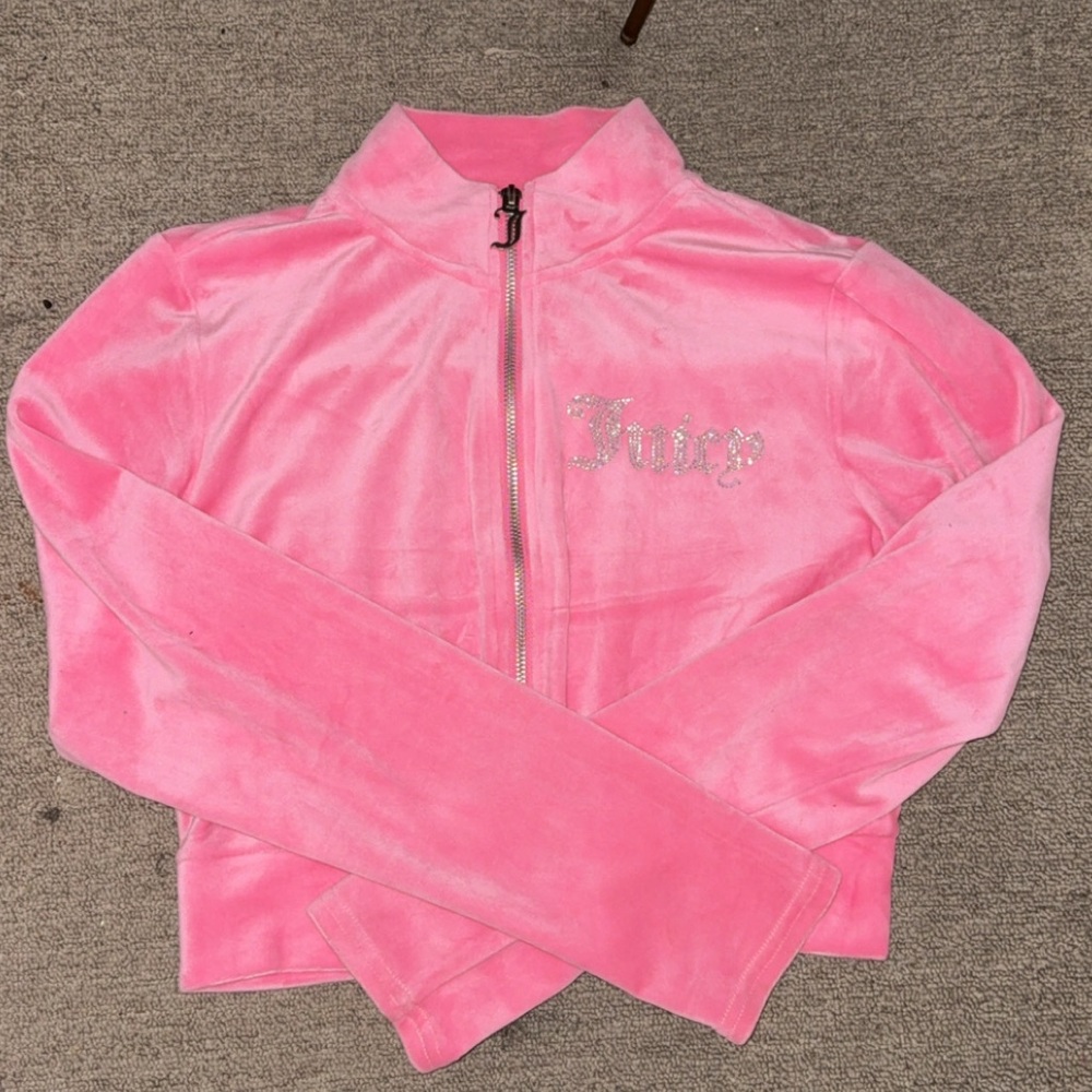 Juicy Couture Vibrant Pink Hoodie